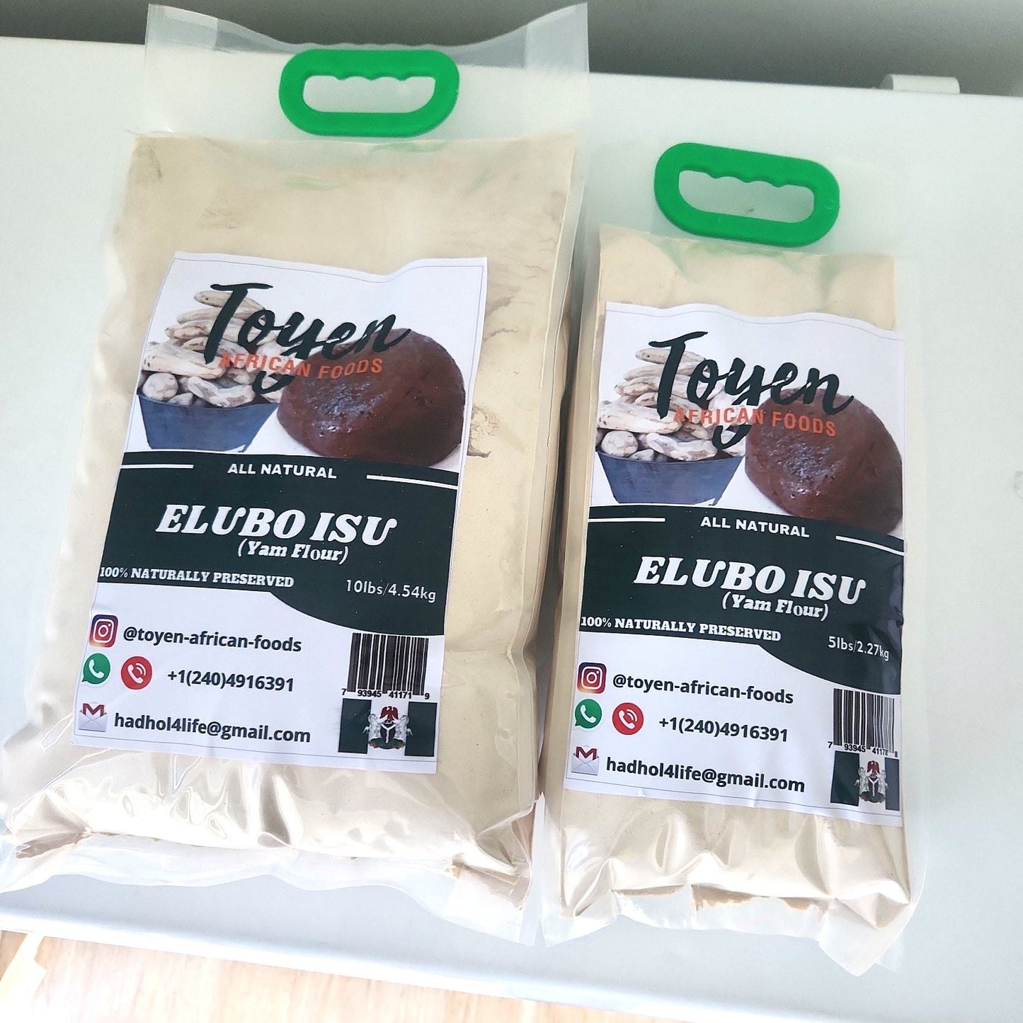 ELUBO ISU (YAM FLOUR) 5lb