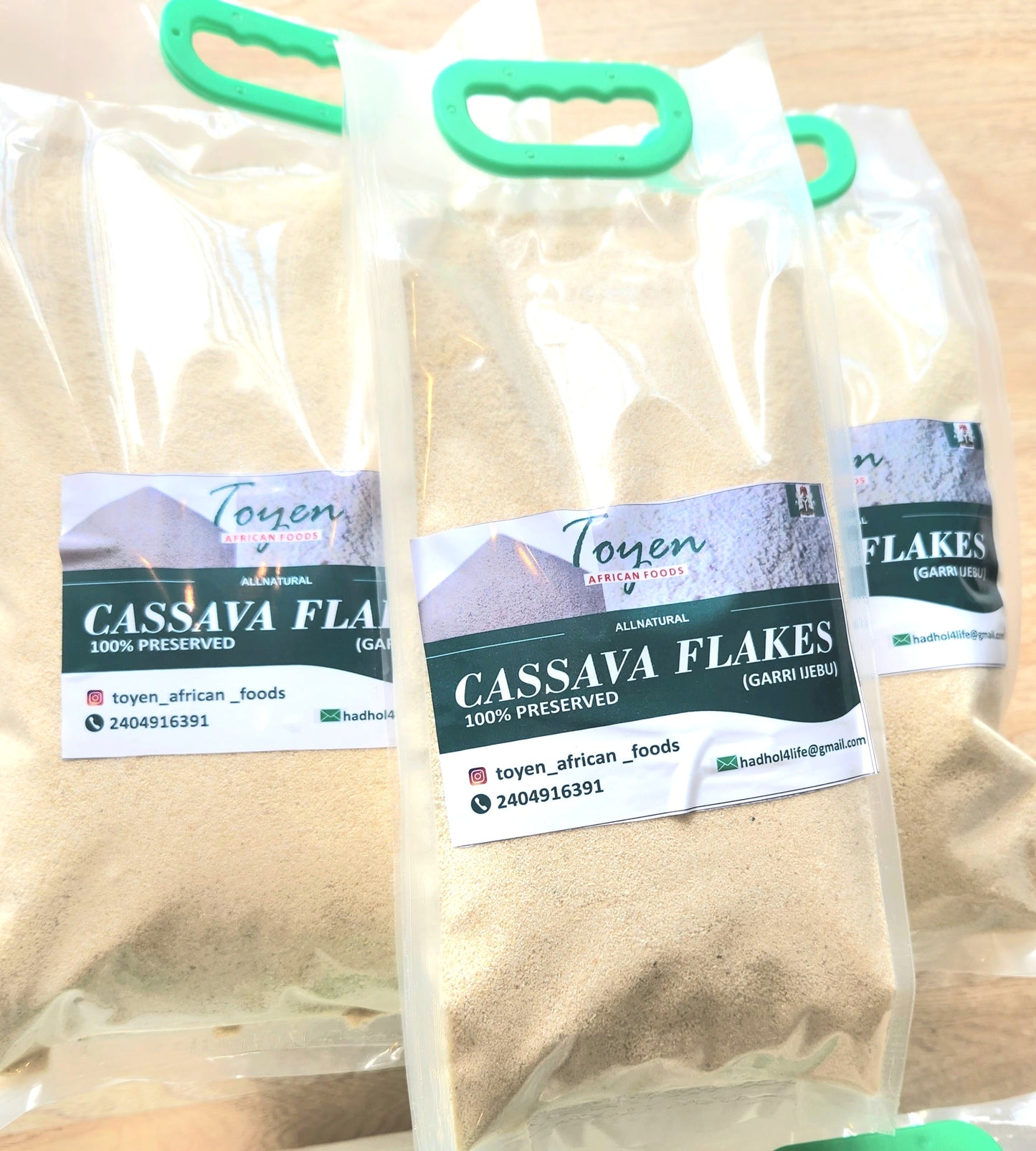 GARI IJEBU( CASSAVA FLAKES)4lb