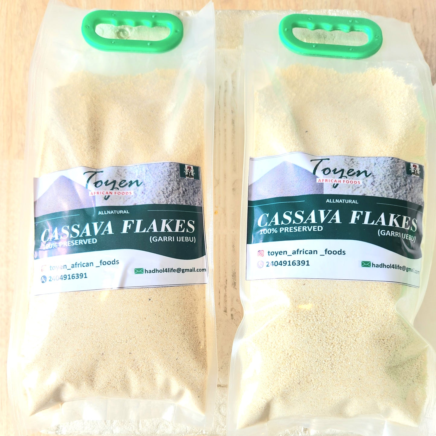 GARI IJEBU ( CASSAVA FLAKES)8lb