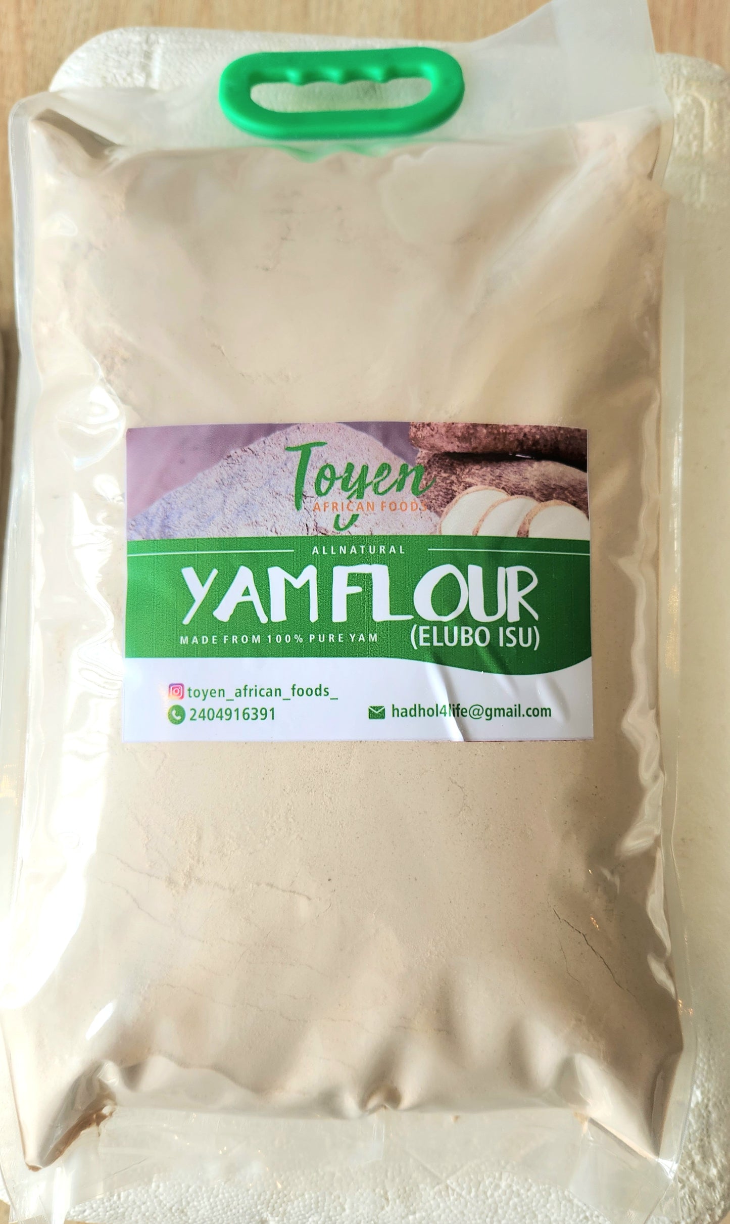 ELUBO ISU(YAM FLOUR) 10LB