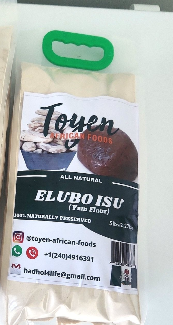 ELUBO ISU (YAM FLOUR) 5lb