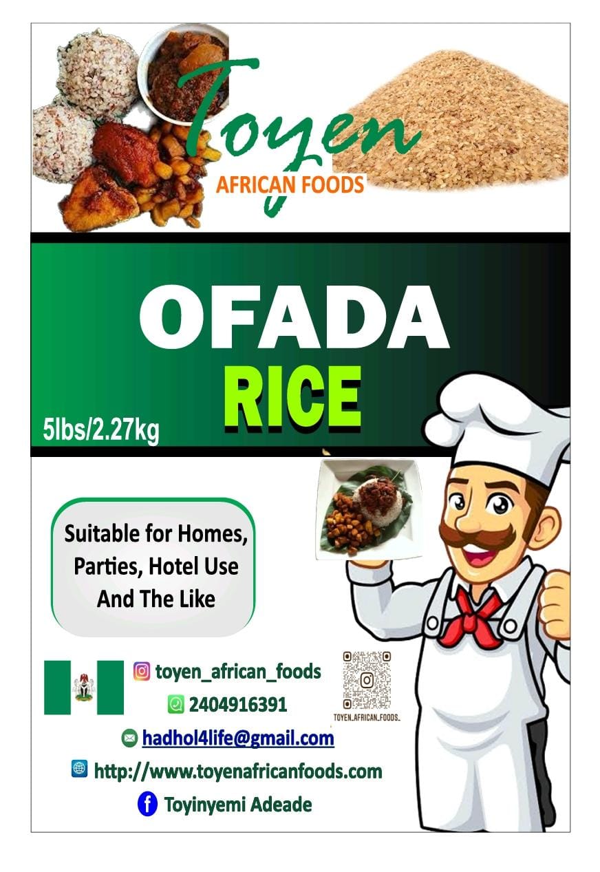 UNPOLISHED RICE (OFADA) 5lb