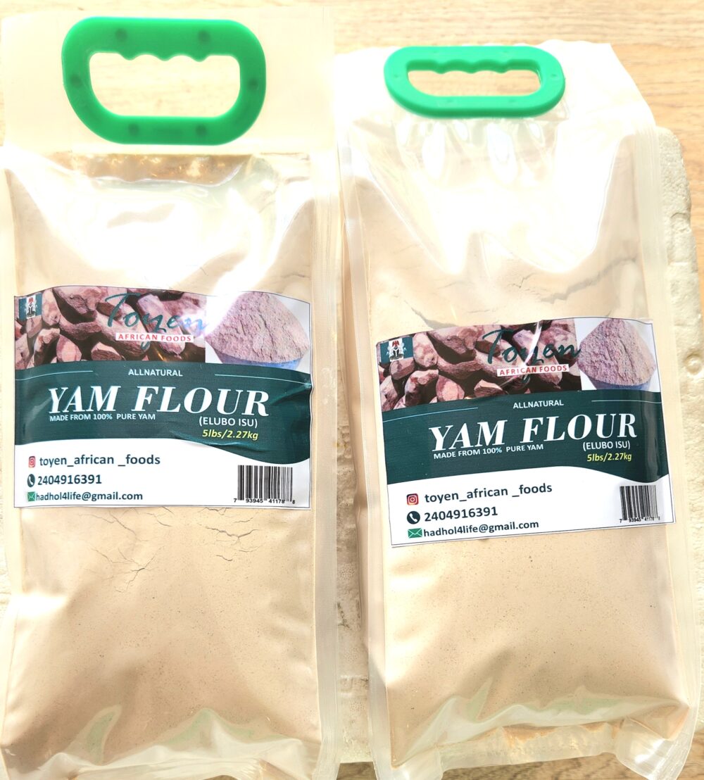 ELUBO ISU (YAM FLOUR) 5lb - Image 2